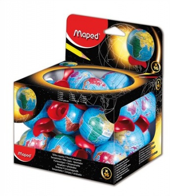 Hegyező display, egylyukú, tartályos, MAPED "Globe"