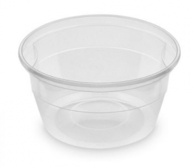 Gulyástál műanyag PP 750 ml Víztiszta [50 db/cs; 8 cs/#]