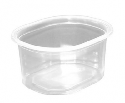 Svédtál műanyag ovális PP OKTOGON 500 ml [50db/cs;18cs/#]