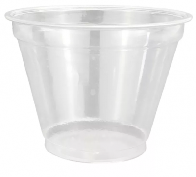 Shaker pohár műanyag 200 ml ¤95mm Víztiszta [50db/cs;16cs/#]