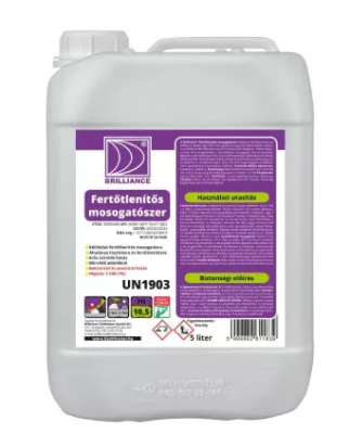 Brilliance fertőlenítős kézi mosogatószer  5liter