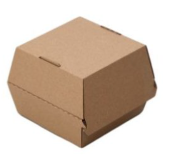 Hamburger papírdoboz KICSI [13x13x11cm] [100db/cs]