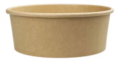 Salátás tál ALJ kraft 750 ml [50db/cs; 6cs/#]