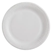 Papírtányér kerek 23 cm [100 db/cs]