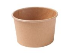 Fagylaltos papírpohár KRAFT 130 ml [25 db/cs]