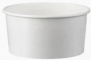 Fagylaltos papírpohár FEHÉR 130 ml [25 db/cs]