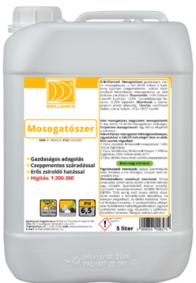 Brilliance zsíroldó mosogatószer  5 Liter