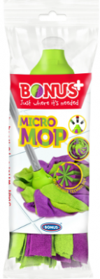 Bonus MicroMop mikroszálas felomosó fej [18 db/#]