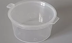 Egybefedeles szószos tálka 80ml kerek [50db/cs; 10cs/#]