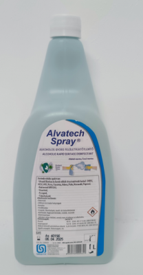 Alvatech alkoholos felületfertőtlenítő, szórófejes 1Liter