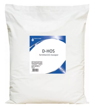 D-Hos Fertőtlenítő mosópor fehér textíliákhoz(klóros) 20kg