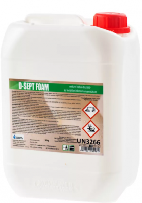 D-Sept Foam felület fertőtlenítő koncentrátum 5L (HC)