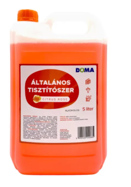 Doma általános tisztítószer, citrus rose 5 liter