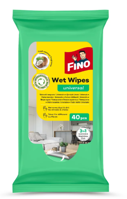 Domet / Fino univerzális törlőkendő, nedves [40db/cs]