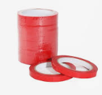Tasakzáró szalag 9mmx66m piros